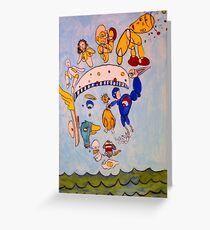 "Loose Canon" Greeting Card