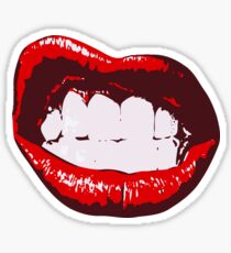 Sexy teen girl lips Sticker