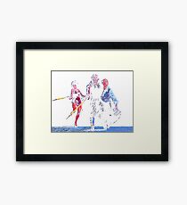 maggie , snake , president Framed Print