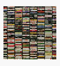 Tapes and Tapes and Tapes Photographic Print