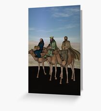 Three Kings Greeting Card