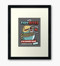 Proper Tidy Bites Framed Print