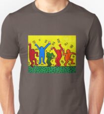 Keith Haring Beer Parody Unisex T-Shirt
