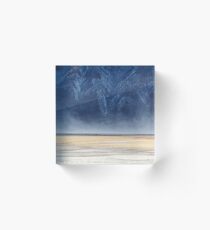 Dust Storm at Lake Kluane Acrylic Block