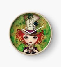 Lady Hatter Clock