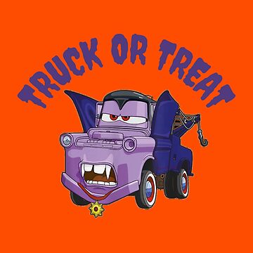 Truck Or Treat Cars Halloween Vampire