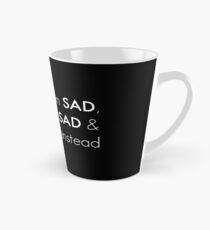 Sad/Awesome (white text) Tall Mug