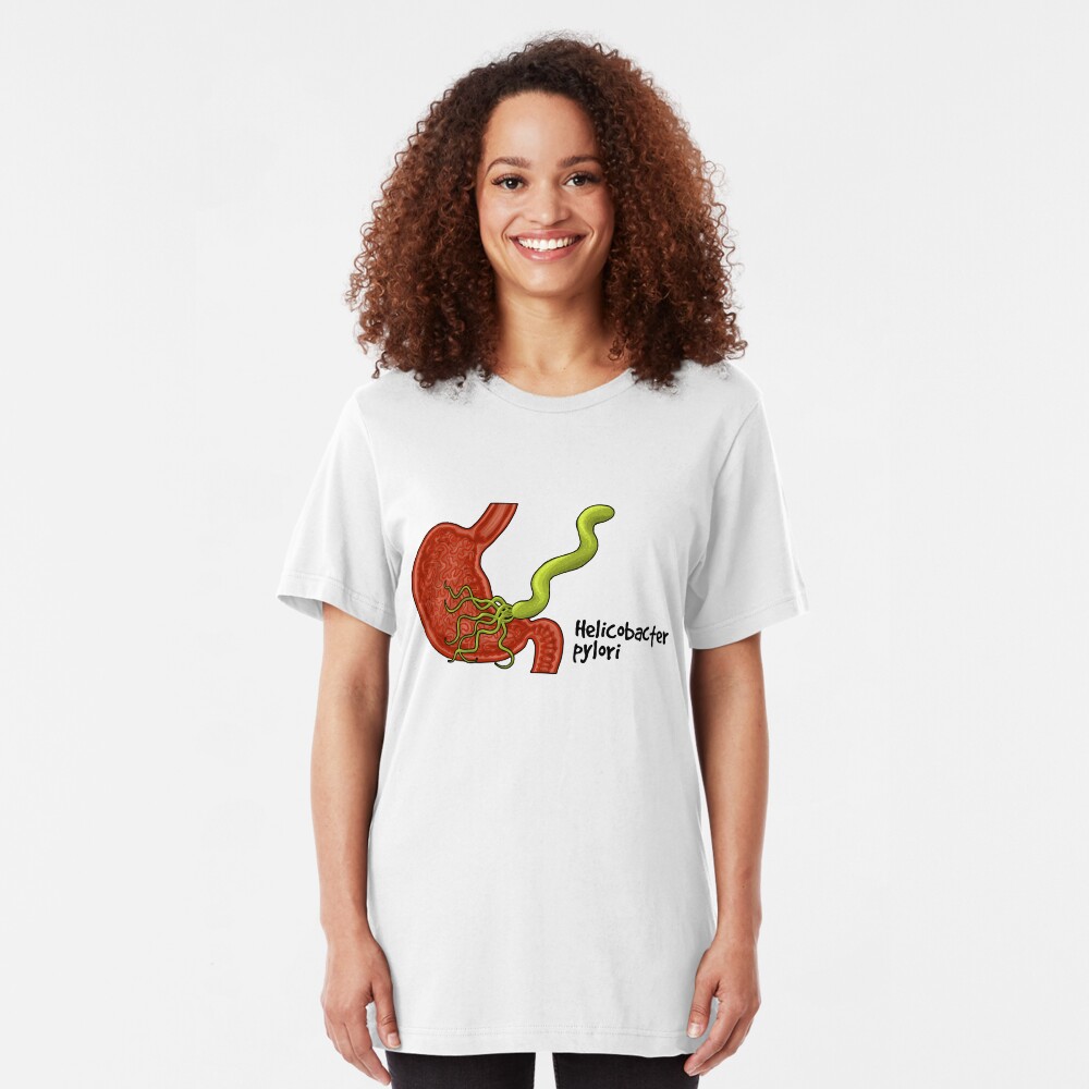Helicobacter pylori Slim Fit T-Shirt