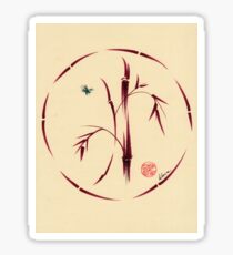 Sacred Circle - Original Enso Zen Painting Sticker