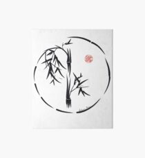 PASSAGE - Original sumi-e enso ink brush art Art Board