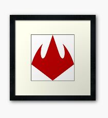 Foot Clan Logo Framed Print