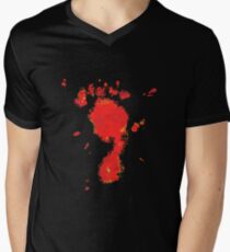 Bloody Foot Clan Men's V-Neck T-Shirt