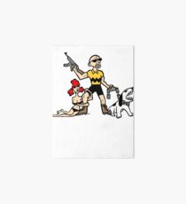 Bad Ass Charlie Brown Art Board