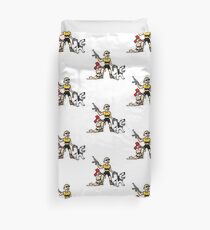 Bad Ass Charlie Brown Duvet Cover