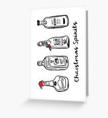 Christmas spirits Greeting Card
