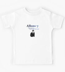 10 says Allons-y! Kids Tee