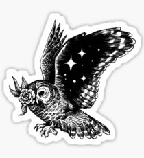 Night owl Sticker