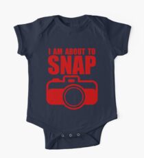 About to SNAP - RED One Piece - Short Sleeve