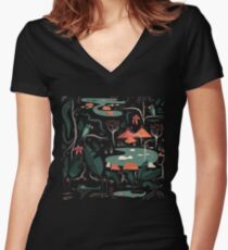 The Water Hole Women's Fitted V-Neck T-Shirt