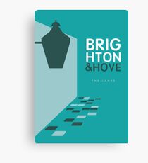 Brighton England - The Lanes Canvas Print