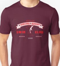 Camiseta unisex ¡Gratis! Iwatobi Swim Club Shirt (Rin, miembro) rojo