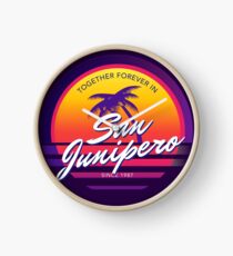 San Junipero Black Mirror Together Forever Clock