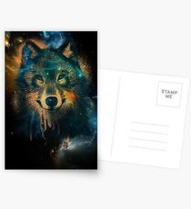 Galaxy Wolf Postcards