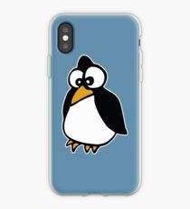 penguin penguin linux cartoon iPhone Case