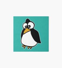 penguin penguin linux cartoon Art Board