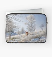 Glen Shiel Misty Winter Deer Laptop Sleeve