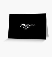 Tarjeta de felicitación Mustang Horse Ford