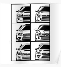 Impreza Generations Poster