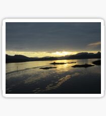 Norway Sunset Sticker