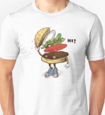 Burger Greeting Unisex T-Shirt
