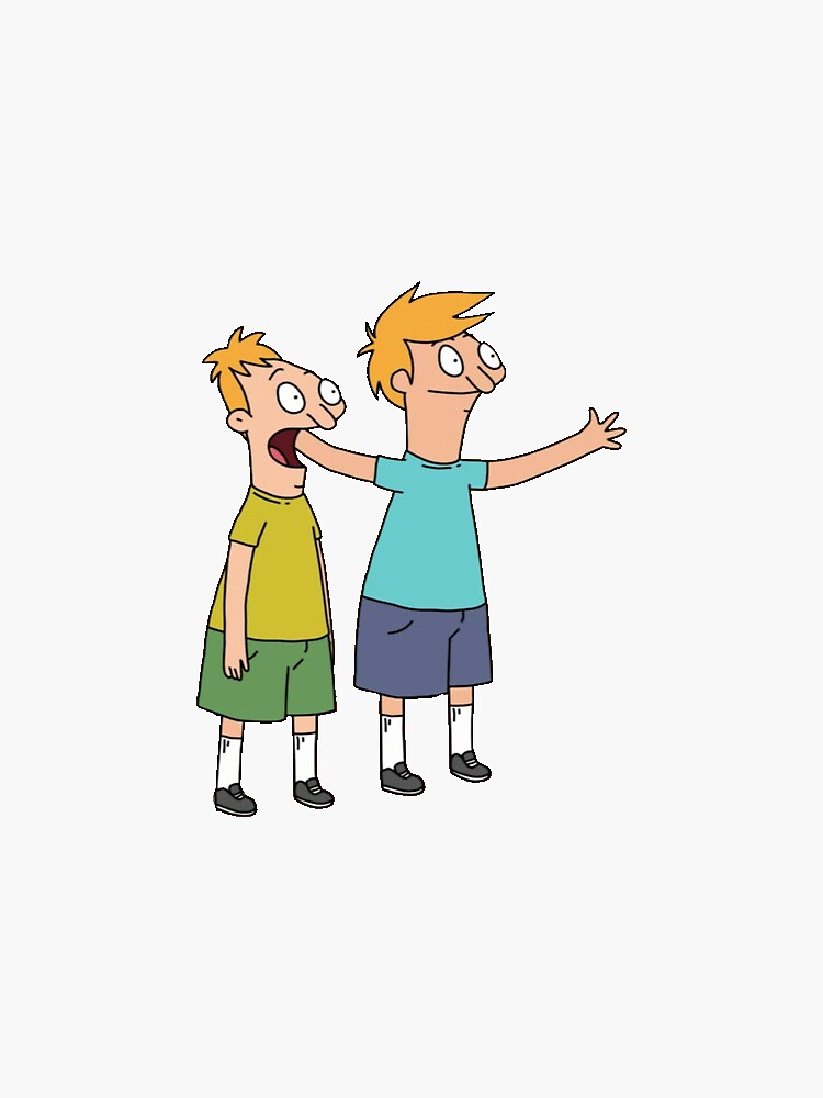 "Andy & Ollie Pesto" Sticker by anreinhardt | Redbubble