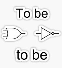 To be or not to be Sticker