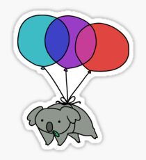 Ballon Koala Sticker