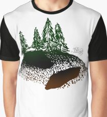 Hillside trees Graphic T-Shirt