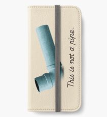 Ceci n'est pas une pipe iPhone Wallet/Case/Skin
