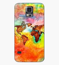 Erdfarben Hülle & Klebefolie für Samsung Galaxy