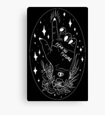 Fear No Future Canvas Print