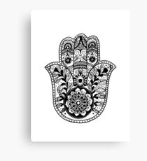 The Hamsa Hand Canvas Print