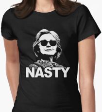 Hillary Clinton Nasty Woman Women's Fitted T-Shirt