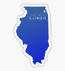 Chicago, Illinois Sticker