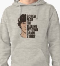 Bellamy Screw Fear w/ dark text by disiann Pullover Hoodie