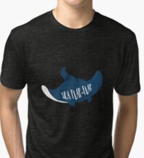 Sea Flap-Flap Tri-blend T-Shirt