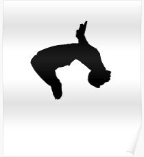 parkour backflip Poster