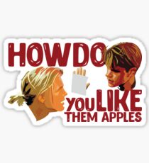 Good Will Hunting - Apple Sticker