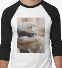 Lizard wird dich holen ... Baseballshirt mit 3/4-Arm