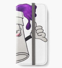 Ausgelagerte Doppel-Tasse iPhone Flip-Case/Hülle/Klebefolie